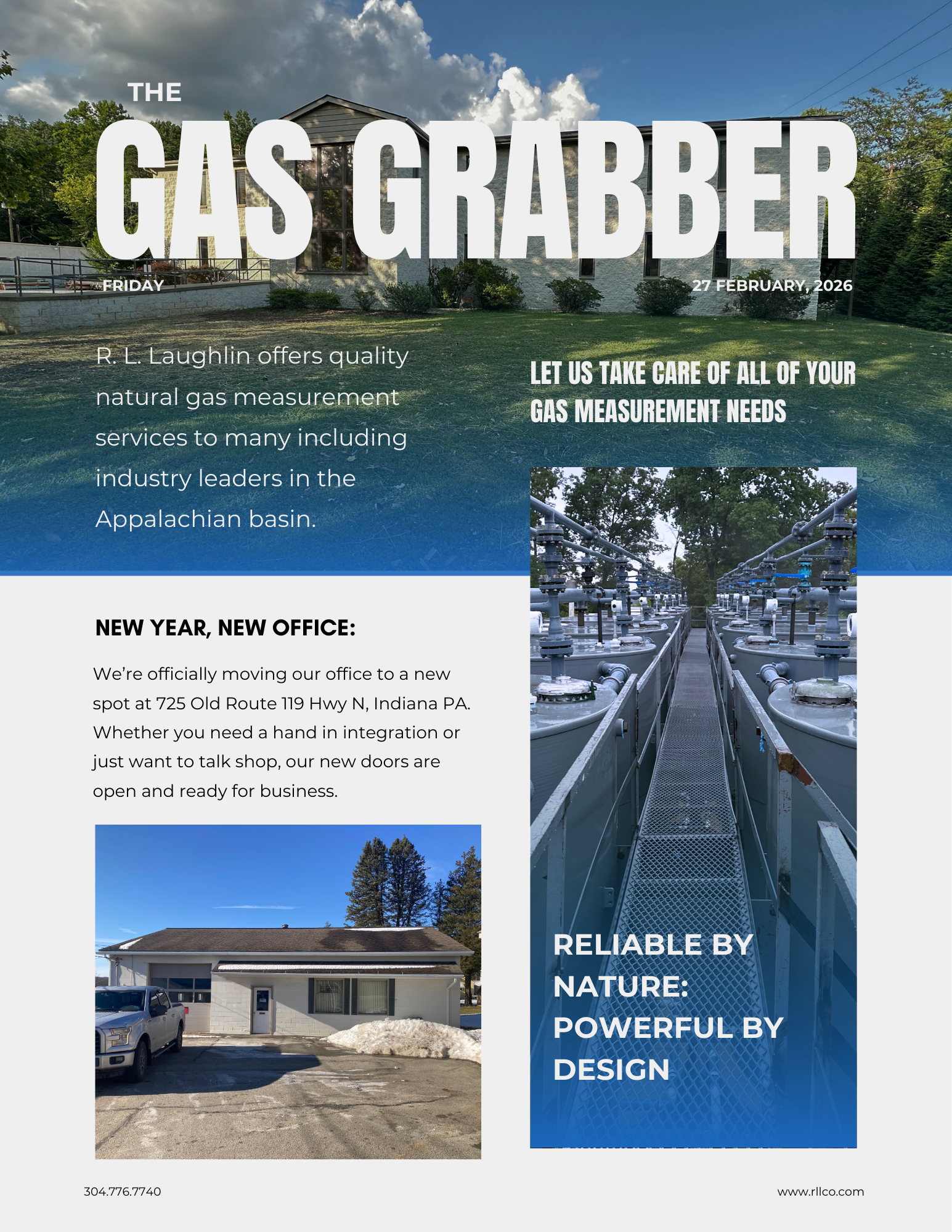 R. L. Laughlin Newsletter